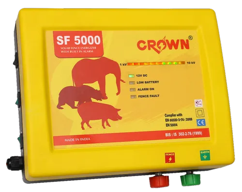 Crown Power Fencing Security Fence Energizer – SF5000