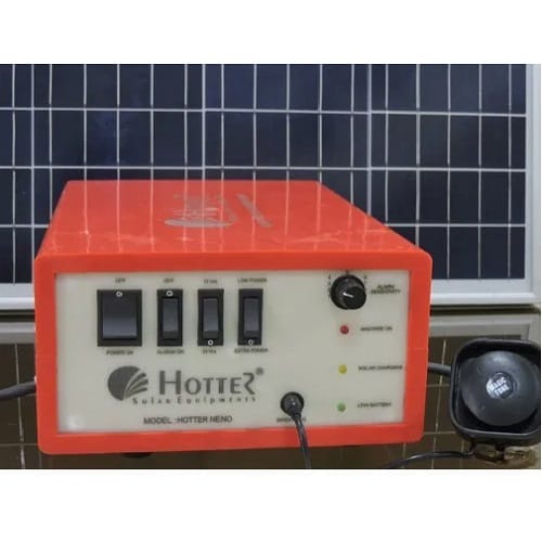 HotterSolar BIS Government Approved Solar Zatka Machine – Automatic 12 V Energy Fence Energizer